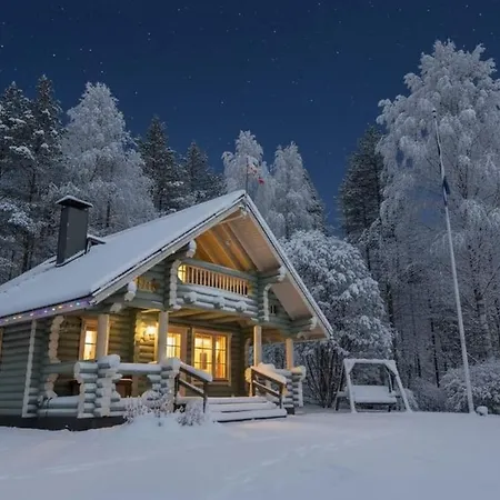 Log On The Riverbank Chalet Rovaniemi
