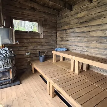 Chalet Log On The Riverbank *